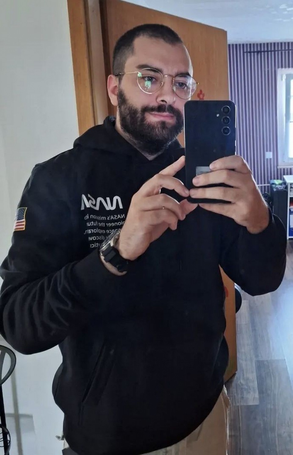 With Glasses