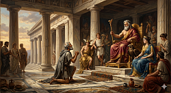 Le Begging at Zeus' Hall